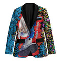 Personalized Adelaide Strikers Blazer Hippie Psychedelic Pattern Vibrant Mandala Art Style