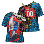 Personalized Adelaide Strikers Cross Shoulder Shirt Hippie Psychedelic Pattern Vibrant Mandala Art Style