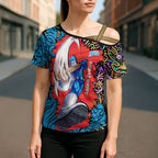 Personalized Adelaide Strikers Cross Shoulder Shirt Hippie Psychedelic Pattern Vibrant Mandala Art Style