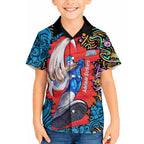 Personalized Adelaide Strikers Hawaiian Shirt Hippie Psychedelic Pattern Vibrant Mandala Art Style
