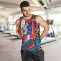 Personalized Adelaide Strikers Men Tank Top Hippie Psychedelic Pattern Vibrant Mandala Art Style