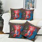 Personalized Adelaide Strikers Pillow Cover Hippie Psychedelic Pattern Vibrant Mandala Art Style