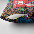 Personalized Adelaide Strikers Pillow Cover Hippie Psychedelic Pattern Vibrant Mandala Art Style