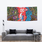 Personalized Adelaide Strikers Tapestry Hippie Psychedelic Pattern Vibrant Mandala Art Style