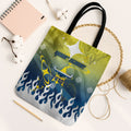 Personalized North Queensland Cowboys Tote Bag Y2K Grunge Aesthetic With Cyber Flames and Starburst Graphics