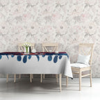 Personalized Sydney Roosters Tablecloth Y2K Grunge Aesthetic With Cyber Flames and Starburst Graphics