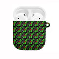 Penrith Panthers AirPods Case Tropical Hibiscus Floral Seamless Rugby Mascot