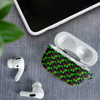 Penrith Panthers AirPods Case Tropical Hibiscus Floral Seamless Rugby Mascot