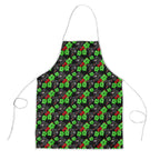 Penrith Panthers Apron Tropical Hibiscus Floral Seamless Rugby Mascot