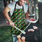 Penrith Panthers Apron Tropical Hibiscus Floral Seamless Rugby Mascot