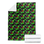 Penrith Panthers Blanket Tropical Hibiscus Floral Seamless Rugby Mascot