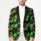 Penrith Panthers Blazer Tropical Hibiscus Floral Seamless Rugby Mascot