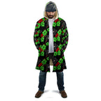Penrith Panthers Cloak Tropical Hibiscus Floral Seamless Rugby Mascot