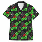 Penrith Panthers Hawaiian Shirt Tropical Hibiscus Floral Seamless Rugby Mascot