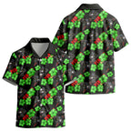Penrith Panthers Kid Hawaiian Shirt Tropical Hibiscus Floral Seamless Rugby Mascot