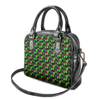 Penrith Panthers Shoulder Handbag Tropical Hibiscus Floral Seamless Rugby Mascot