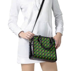 Penrith Panthers Shoulder Handbag Tropical Hibiscus Floral Seamless Rugby Mascot
