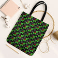 Penrith Panthers Tote Bag Tropical Hibiscus Floral Seamless Rugby Mascot