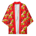 Dolphins Mascot Kimono Tropical Hibiscus Floral Seamless Rugby Mascot