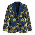 North Queensland Cowboys Blazer Tropical Hibiscus Floral Seamless Rugby Mascot