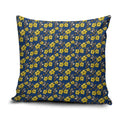 North Queensland Cowboys Pillow Cover Tropical Hibiscus Floral Seamless Rugby Mascot