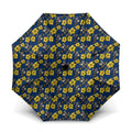 North Queensland Cowboys Umbrella Tropical Hibiscus Floral Seamless Rugby Mascot