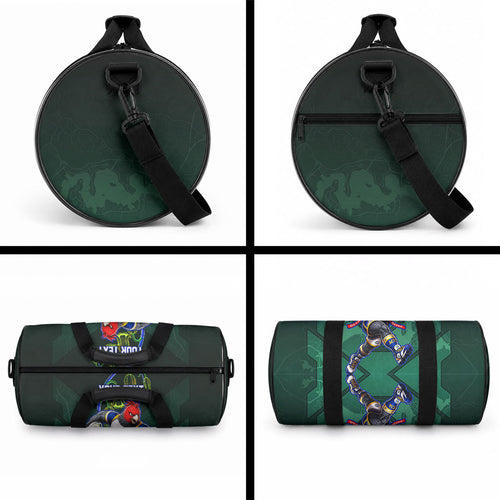 Personalized ACT Oztag Duffle Bag Australian Capital Territory Gang-gang Cockatoo Mascot Floral