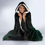 Personalized ACT Oztag Hooded Blanket Australian Capital Territory Gang-gang Cockatoo Mascot Floral