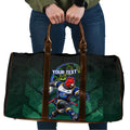 Personalized ACT Oztag Travel Bag Australian Capital Territory Gang-gang Cockatoo Mascot Floral