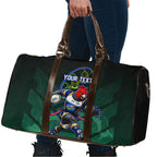 Personalized ACT Oztag Travel Bag Australian Capital Territory Gang-gang Cockatoo Mascot Floral