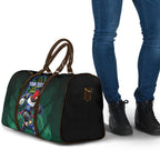 Personalized ACT Oztag Travel Bag Australian Capital Territory Gang-gang Cockatoo Mascot Floral
