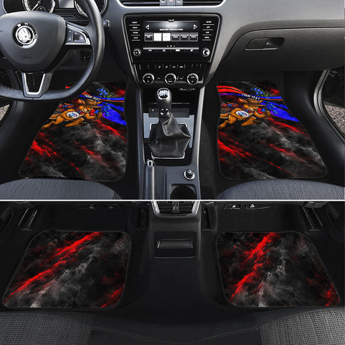 Personalized Australian Capital Territory Oztag Car Mats ACT Canberra Kangaroo Mascot Royal Bluebell