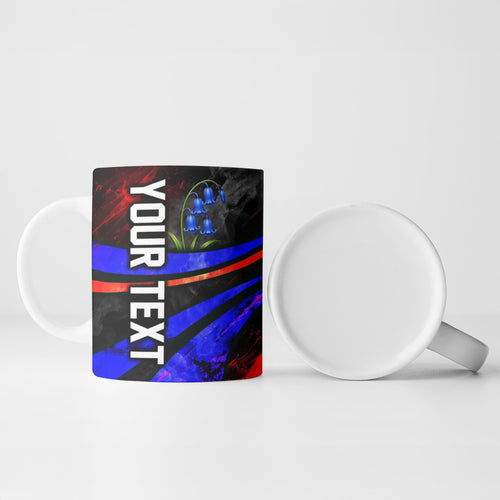 Personalized Australian Capital Territory Oztag Ceramic Mug ACT Canberra Kangaroo Mascot Royal Bluebell