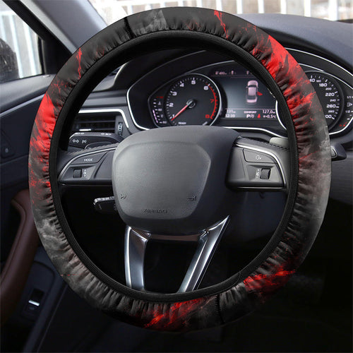 Australian Capital Territory Oztag Steering Wheel Cover ACT Canberra Kangaroo Mascot Royal Bluebell