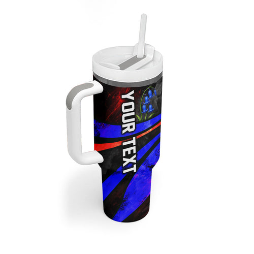 Personalized Australian Capital Territory Oztag Tumbler With Handle ACT Canberra Kangaroo Mascot Royal Bluebell