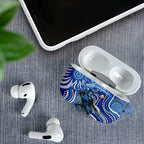Adelaide Strikers AirPods Case Indigenous Dot Art Superhero Batter Tribal Pattern