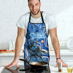 Adelaide Strikers Apron Indigenous Dot Art Superhero Batter Tribal Pattern