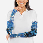 Adelaide Strikers Arm Sleeves Indigenous Dot Art Superhero Batter Tribal Pattern