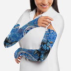 Adelaide Strikers Arm Sleeves Indigenous Dot Art Superhero Batter Tribal Pattern