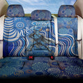 Adelaide Strikers Back Car Seat Cover Indigenous Dot Art Superhero Batter Tribal Pattern