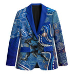 Adelaide Strikers Blazer Indigenous Dot Art Superhero Batter Tribal Pattern