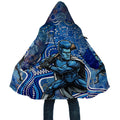 Adelaide Strikers Cloak Indigenous Dot Art Superhero Batter Tribal Pattern