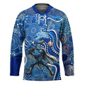Adelaide Strikers Hockey Jersey Indigenous Dot Art Superhero Batter Tribal Pattern