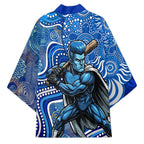 Adelaide Strikers Kimono Indigenous Dot Art Superhero Batter Tribal Pattern