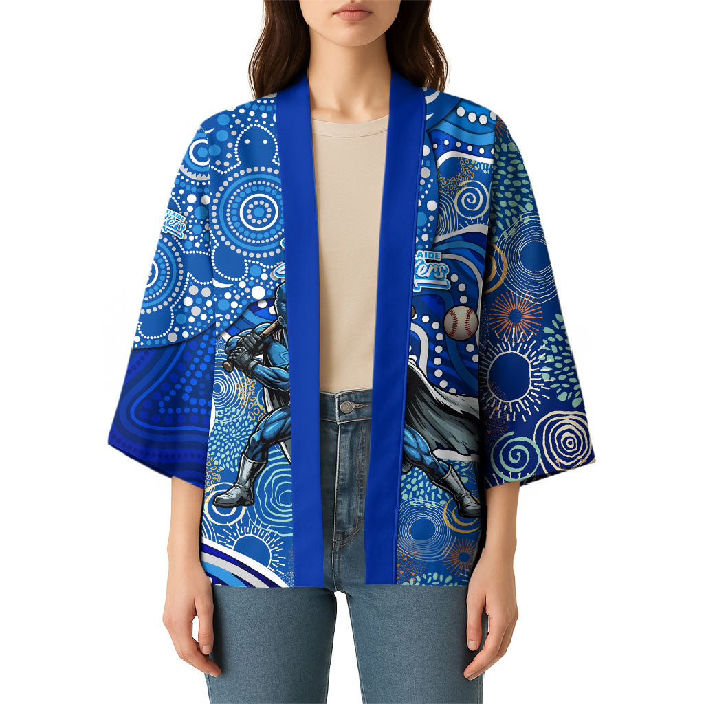 Adelaide Strikers Kimono Indigenous Dot Art Superhero Batter Tribal Pattern