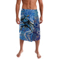 Adelaide Strikers Lavalava Indigenous Dot Art Superhero Batter Tribal Pattern