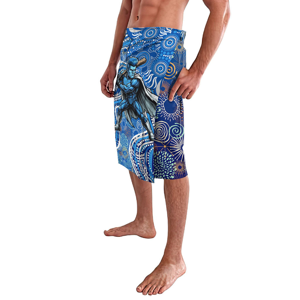Adelaide Strikers Lavalava Indigenous Dot Art Superhero Batter Tribal Pattern