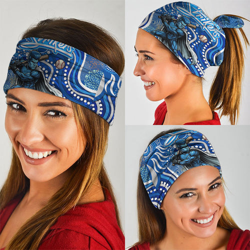 Adelaide Strikers Neck Gaiter Indigenous Dot Art Superhero Batter Tribal Pattern