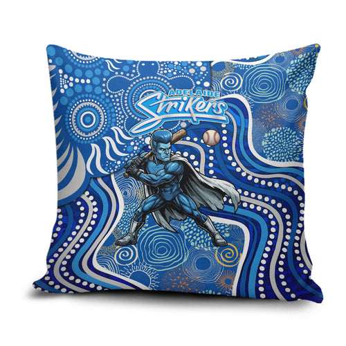 Adelaide Strikers Pillow Cover Indigenous Dot Art Superhero Batter Tribal Pattern