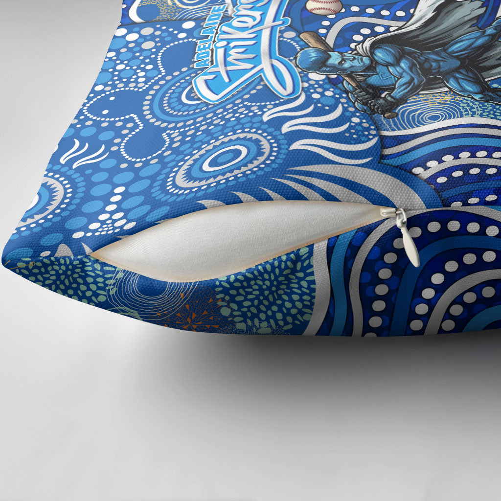 Adelaide Strikers Pillow Cover Indigenous Dot Art Superhero Batter Tribal Pattern